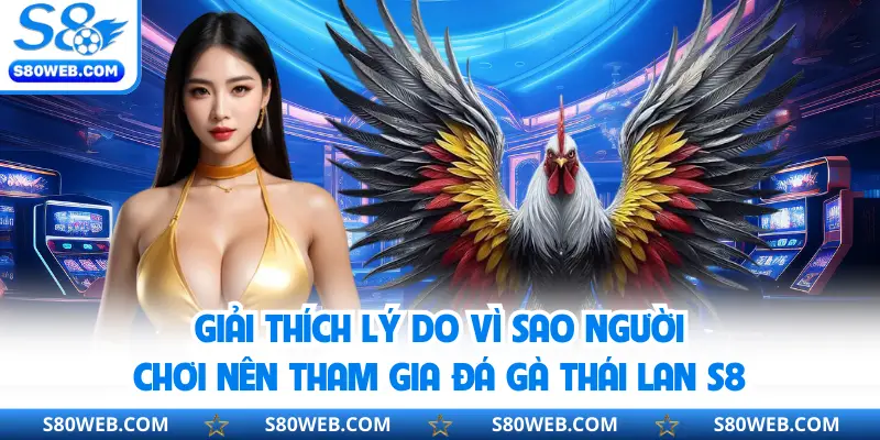 Giải thích lý do vì sao người chơi nên tham gia đá gà Thái Lan S8